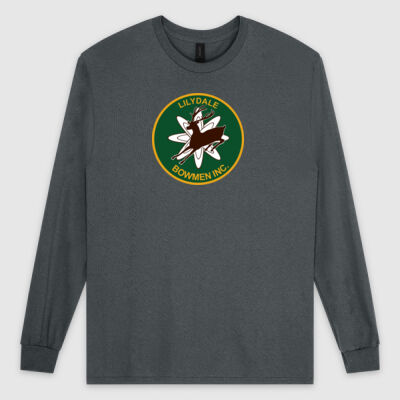 Mens BASIC Colour Logo Long Sleeve Tshirt Thumbnail