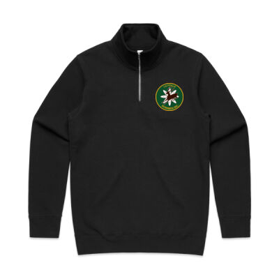 Mens Half ZIP Sweatshirt Coloured Logo Thumbnail